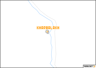 map of Kharbalakh