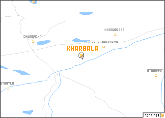 map of Kharbala