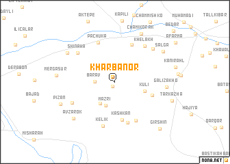 map of Kharbanor