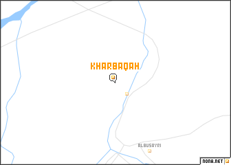 map of Kharbaqah