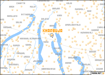 map of Kharbūja