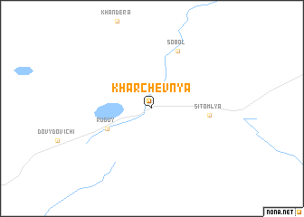 map of Kharchevnya