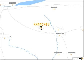 map of Kharchëv
