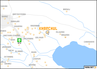 map of Kharchūl