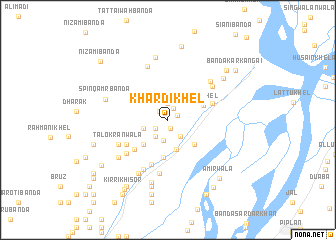 map of Khardi Khel