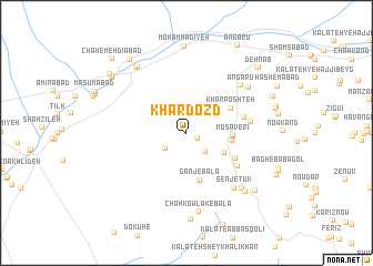 map of Khardozd