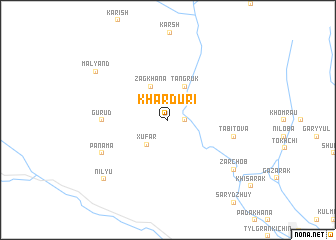map of Kharduri