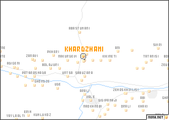 map of Khardzhami