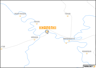 map of Kharenki