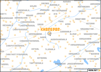 map of Kharepar