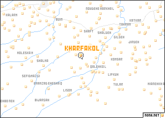 map of Kharfakol