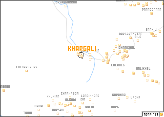 map of Khargali