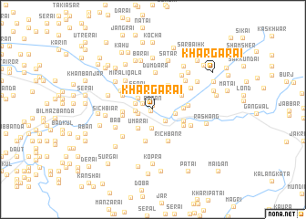map of Khargārai