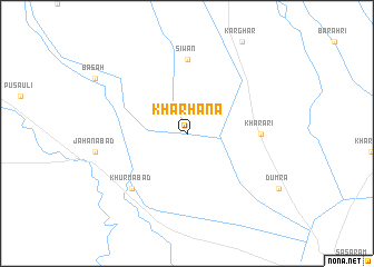 map of Kharhana