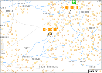map of Khāriān