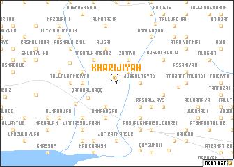 map of Kharījīyah