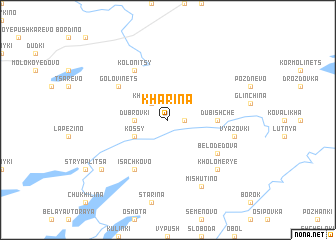 map of Kharina