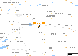 map of Kharino