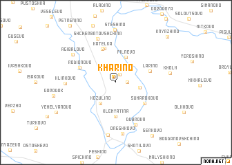 map of Kharino