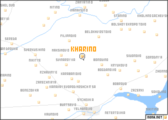 map of Kharino