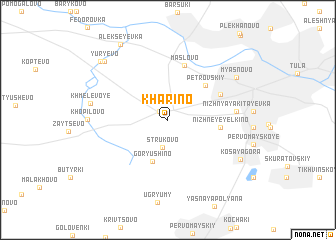 map of Kharino