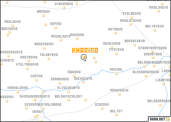 map of Kharino