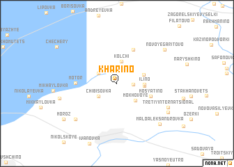 map of Kharino