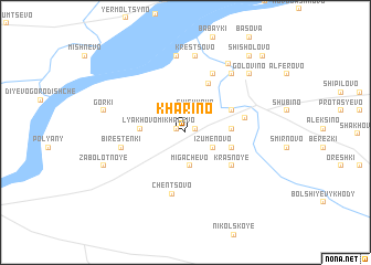 map of Kharino