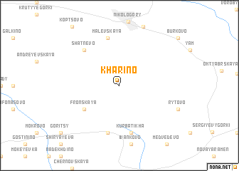 map of Kharino