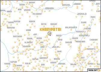 map of Khāripatai