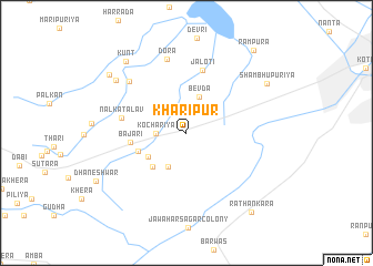 map of Kharīpur