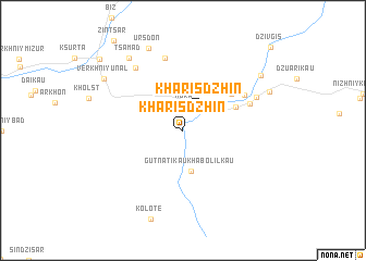 map of Kharisdzhin