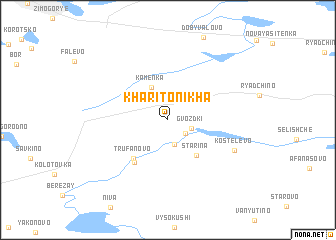 map of Kharitonikha