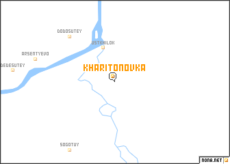 map of Kharitonovka