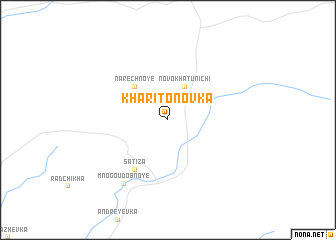 map of Kharitonovka