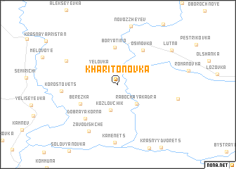 map of Kharitonovka