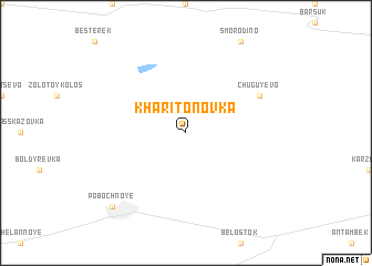 map of Kharitonovka