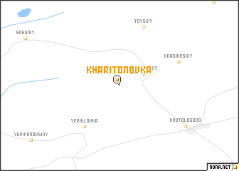 map of Kharitonovka