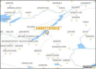 map of Kharitonovo