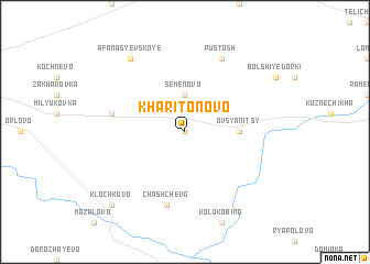 map of Kharitonovo