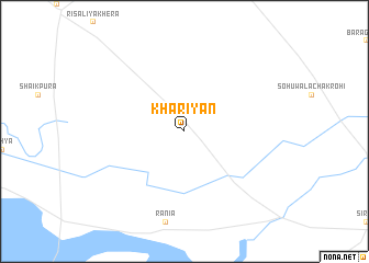 map of Khāriyān