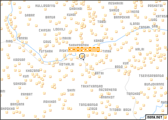 map of Kharkāno