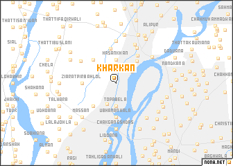 map of Kharkan