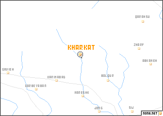 map of Kharkat