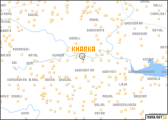 map of Khārka