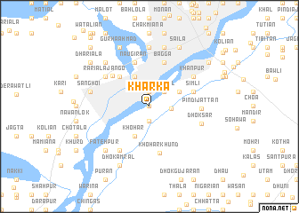 map of Kharka