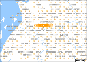 map of Khārkhādia