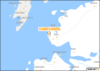 map of Khārkhand