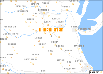 map of Kharkhatan