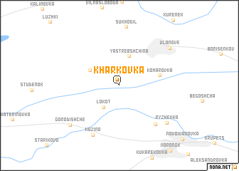 map of Kharʼkovka